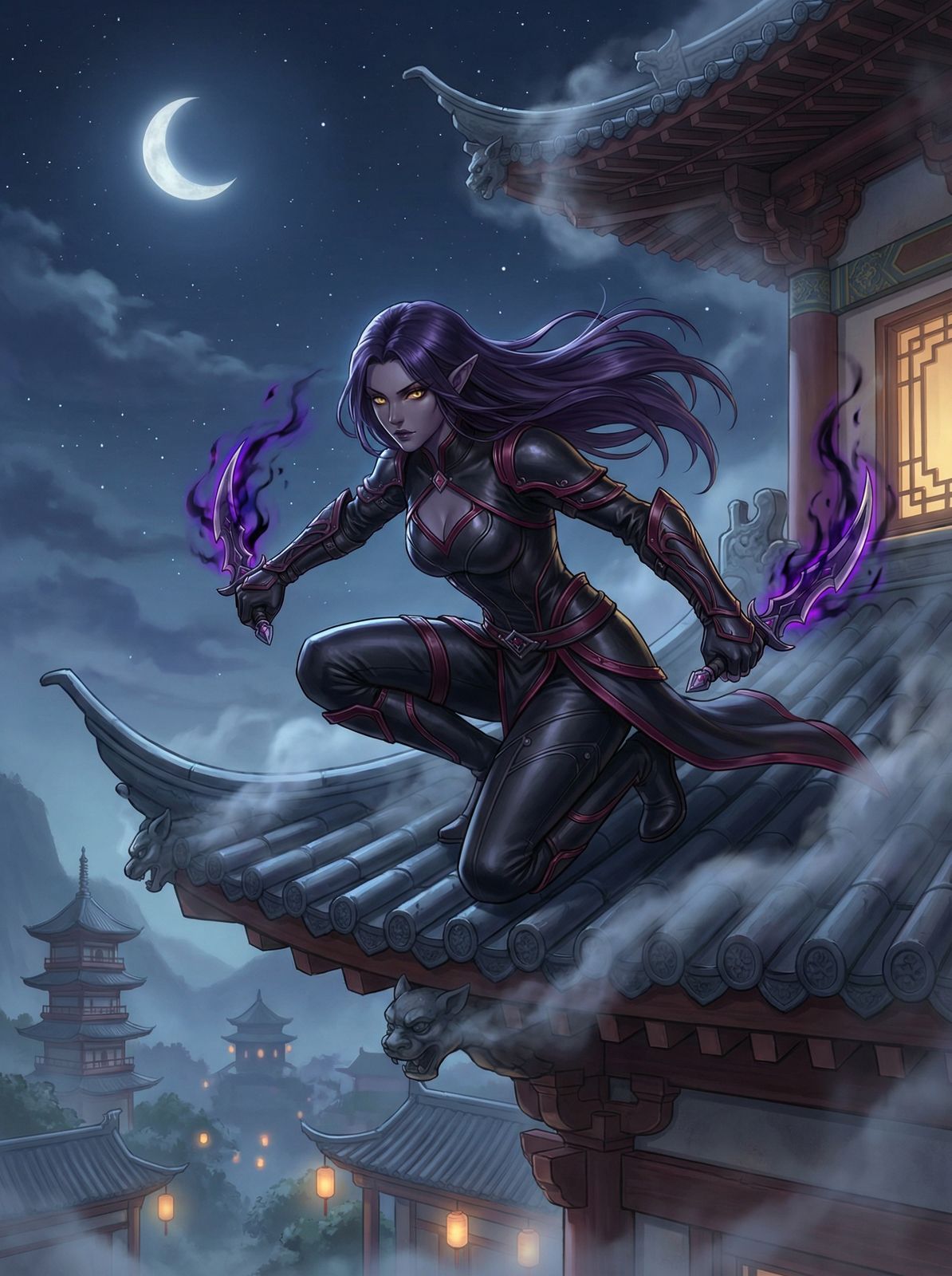 反差视频动漫短片-暗夜刺客